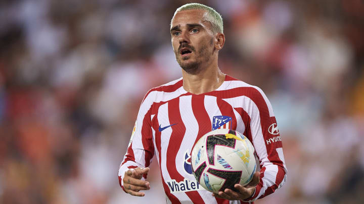 Antoine Griezmann scorer sitt første mål for sesongen i Atlético de Madrid